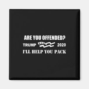 I'll Help You Pack - Trump Presidential Swag  Magnet
