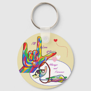 I'll Love You Always and Forever Keychain