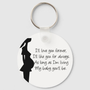 I'll love you forever keychain