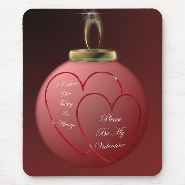 I'll Love You Today & Always Mouse Pad (Front)