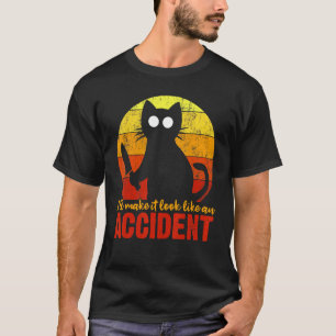I'll Make It Look Like An Accident Halloween Gory T-Shirt