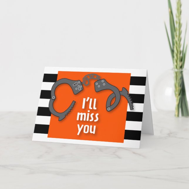 I'll Miss You Co-Worker Card (Front)