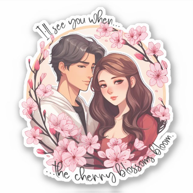 I'll See You When the Cherry Blossoms Bloom  (Front)
