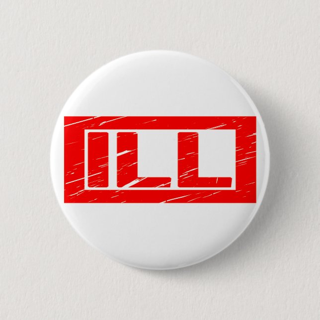 Ill Stamp 2 Inch Round Button (Front)