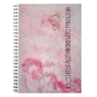 I'll throw everything away and become a princess notebook