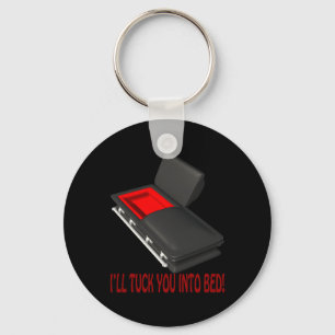 Ill Tuck You Into Bed Keychain