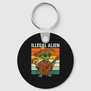Illegal alien keychain