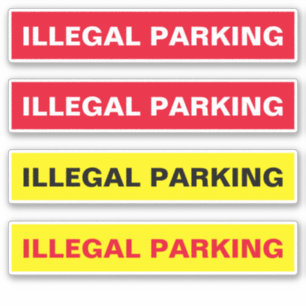 illegal parking