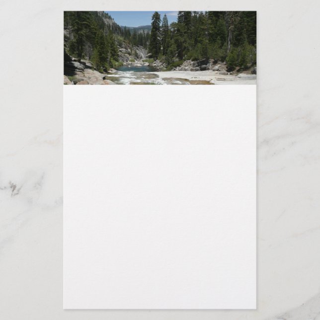 Illilouette Creek in Yosemite National Park Stationery (Front)