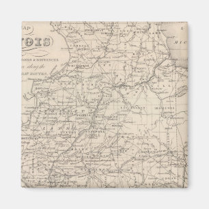 Illinois 12 magnet