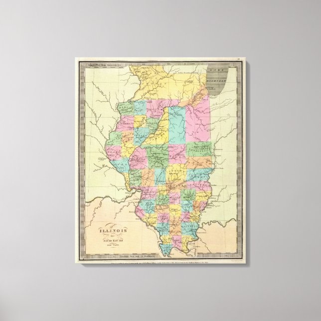 Illinois 13 canvas print (Front)
