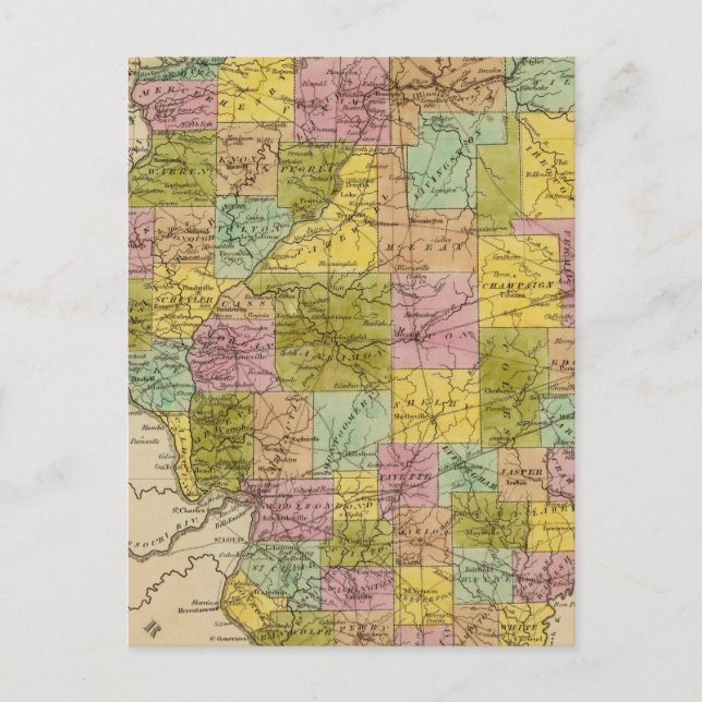 Illinois 5 postcard (Front)