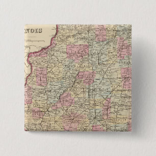 Illinois 8 2 inch square button