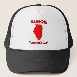 Illinois - America's Gut Trucker Hat