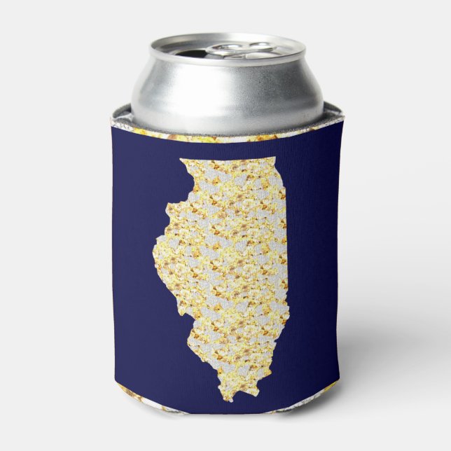 ILLINOIS CAN COOLER (Can Front)