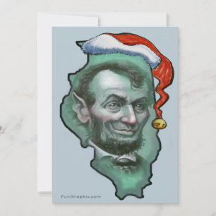 Illinois Christmas Holiday Card