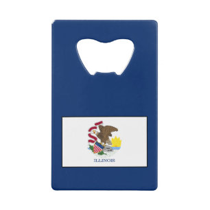 Illinois Credit Card Bottle Opener