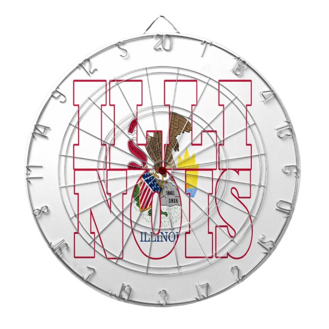 Illinois Dartboard (Front)