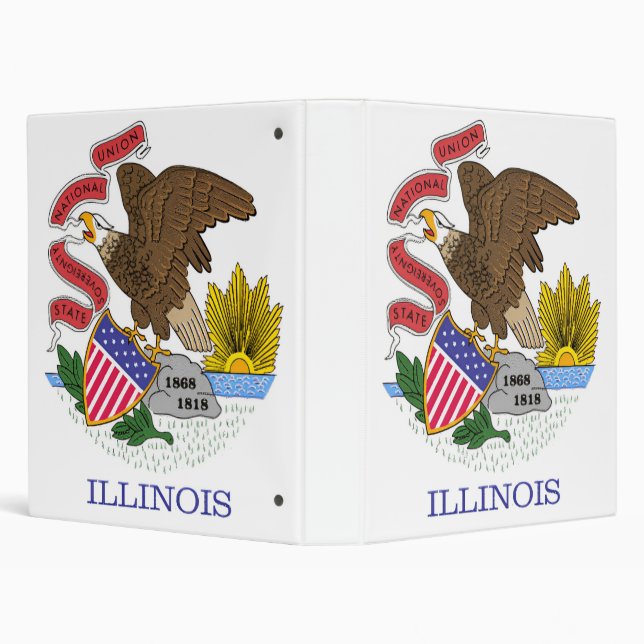Illinois Flag Binder (Background)