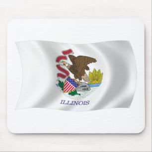 Illinois Flag Mousepad