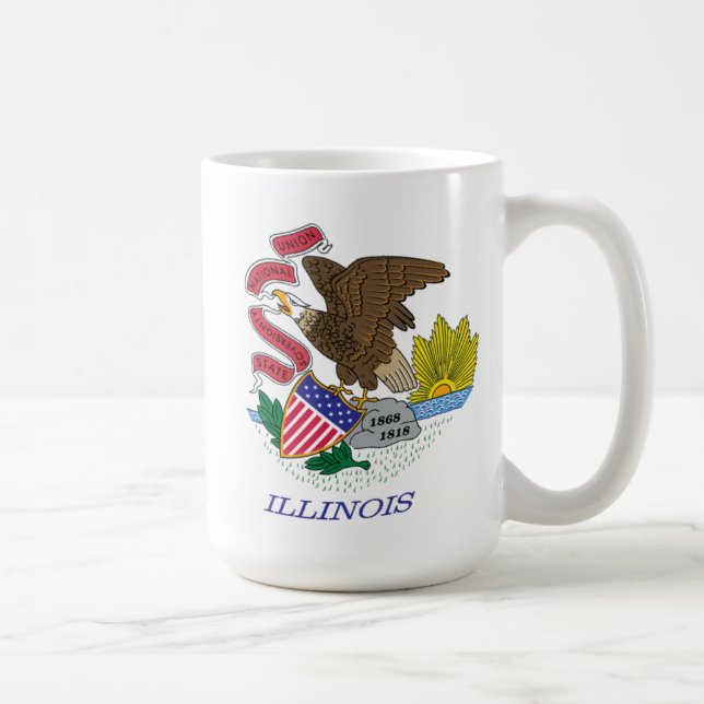 Illinois Flag Mug (Right)
