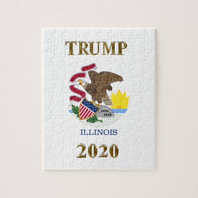 ILLINOIS JIGSAW PUZZLE (Vertical)