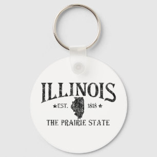 Illinois Keychain