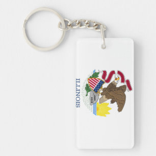 Illinois Keychain