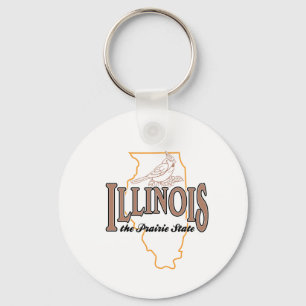 Illinois Keychain
