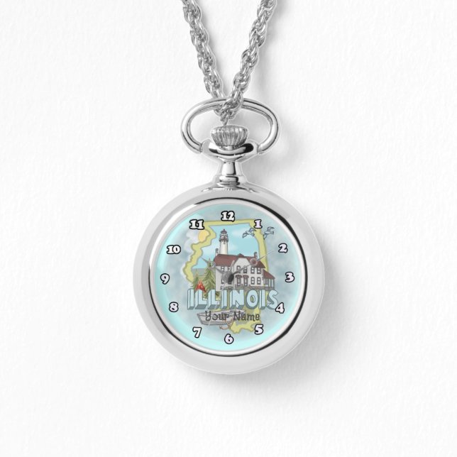 Illinois Lighthouse  watch (Front)