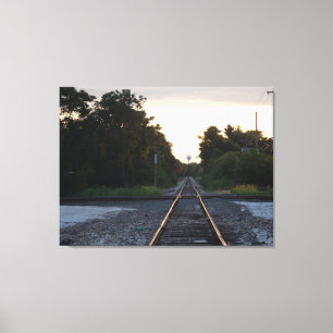 Illinois living canvas print