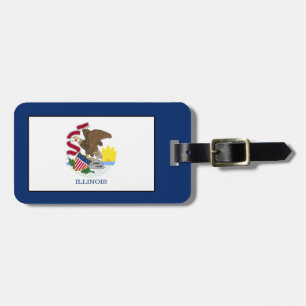 Illinois Luggage Tag