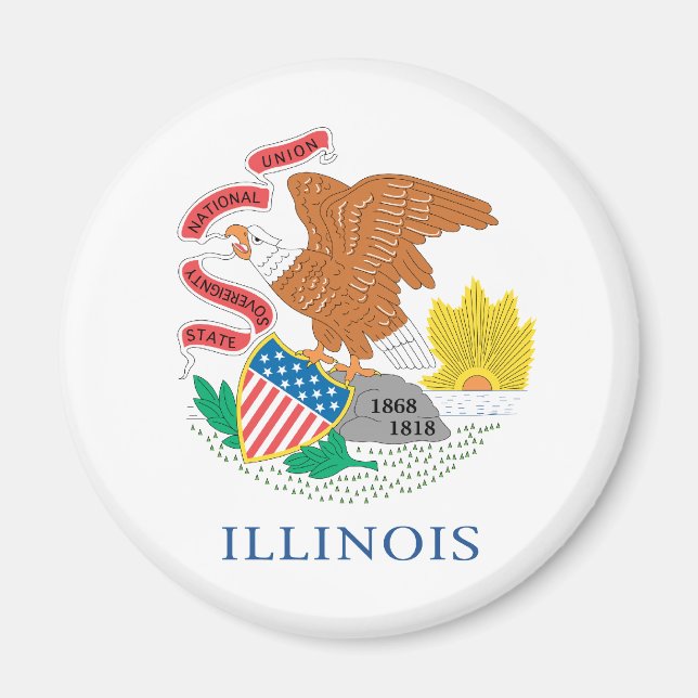 ILLINOIS MAGNET (Front)