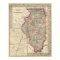 Illinois Map by Mitchell