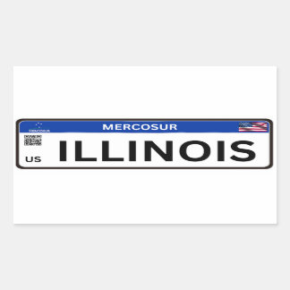 Illinois Mercosur Sticker