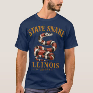 Illinois Milk Snake State Pride T-Shirt