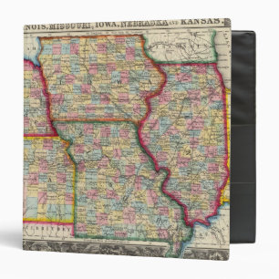 Illinois, Missouri, Iowa, Nebraska And Kansas Binder