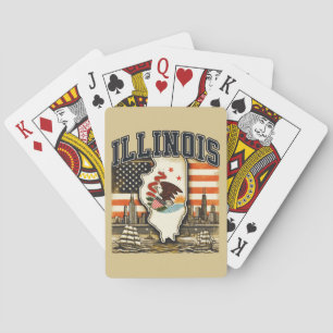 Illinois Playing Cards