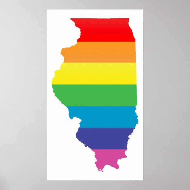 illinois pride. poster (Front)