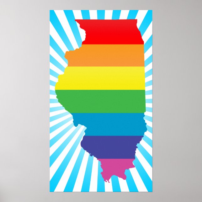 illinois pride. poster (Front)