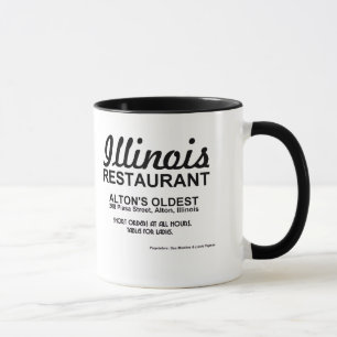 Illinois Restaurant, Alton, IL Mug