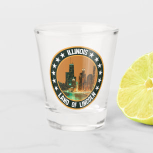 Illinois                                           shot glass