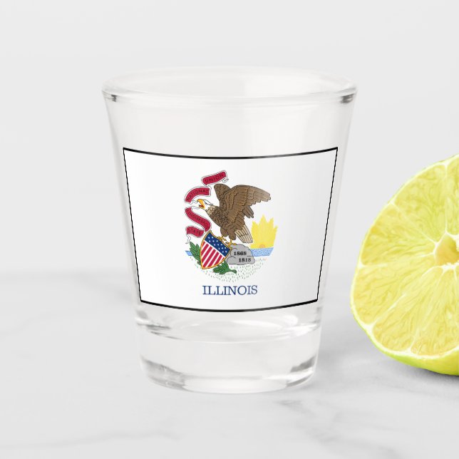 Illinois Shot Glass (Front)