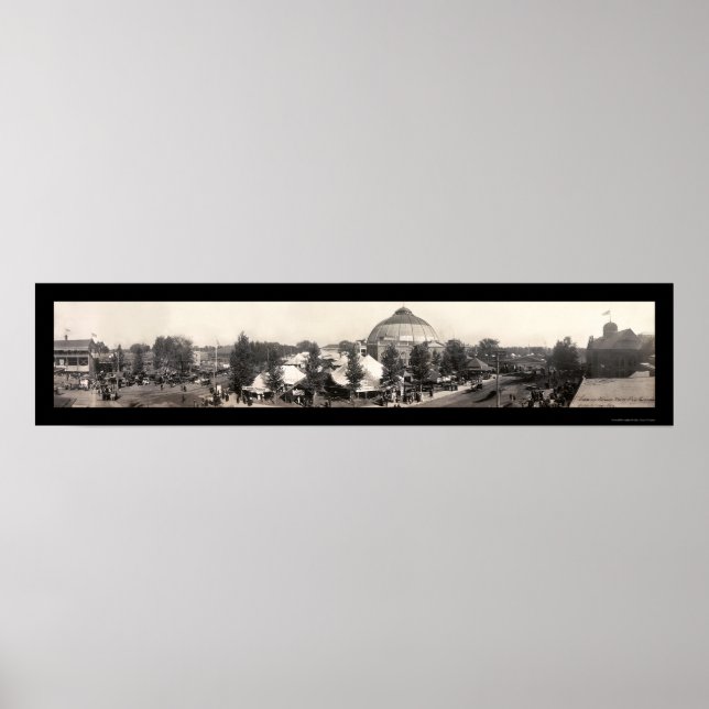 Illinois State Fair Photo 1909 Poster (Front)