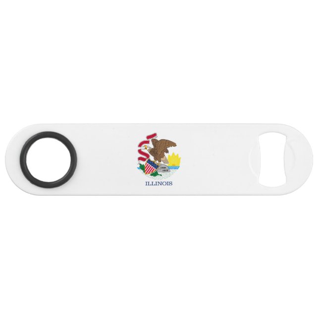 Illinois State Flag Design Bar Key (Front (Horizontal))