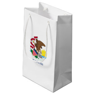 Illinois State Flag Design Small Gift Bag