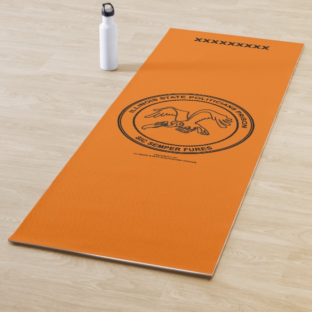 Illinois State Politicians Prison  Yoga Mat (In Situ)