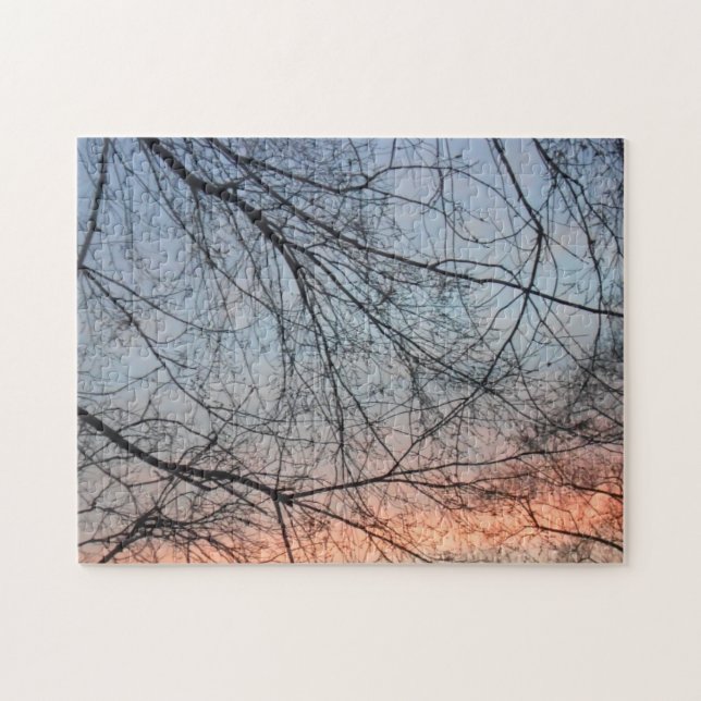 Illinois sunset jigsaw puzzle (Horizontal)