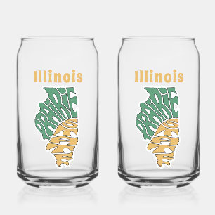 Illinois Surnom Word Art