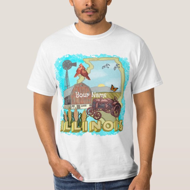 Illinois T-Shirt (Front)